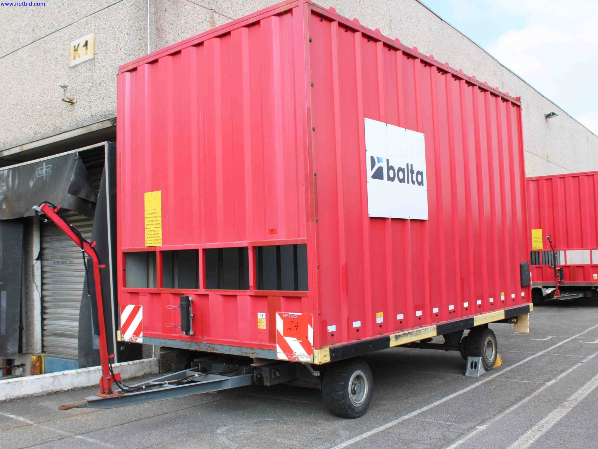 Mobiler Frachtcontainer